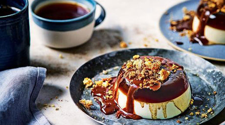 Valentines Double Coffee Panna Cotta Recipe