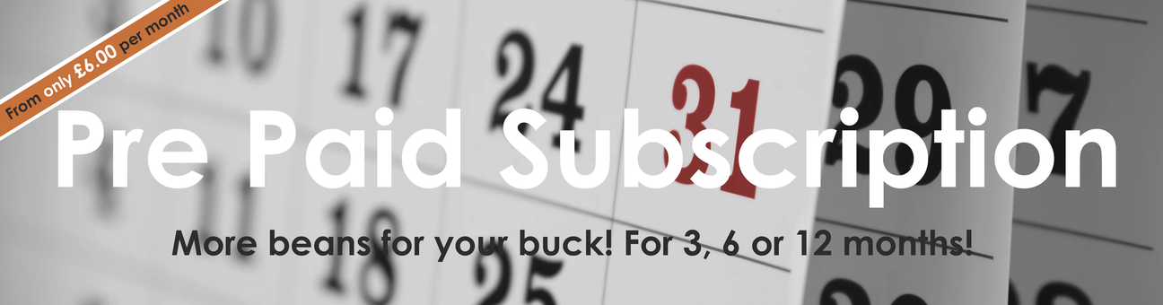 Pre Paid Coffee Subcription - Surprise Me