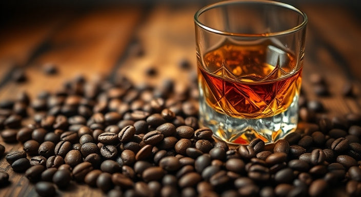 Liqueur-Infused Coffee Beans