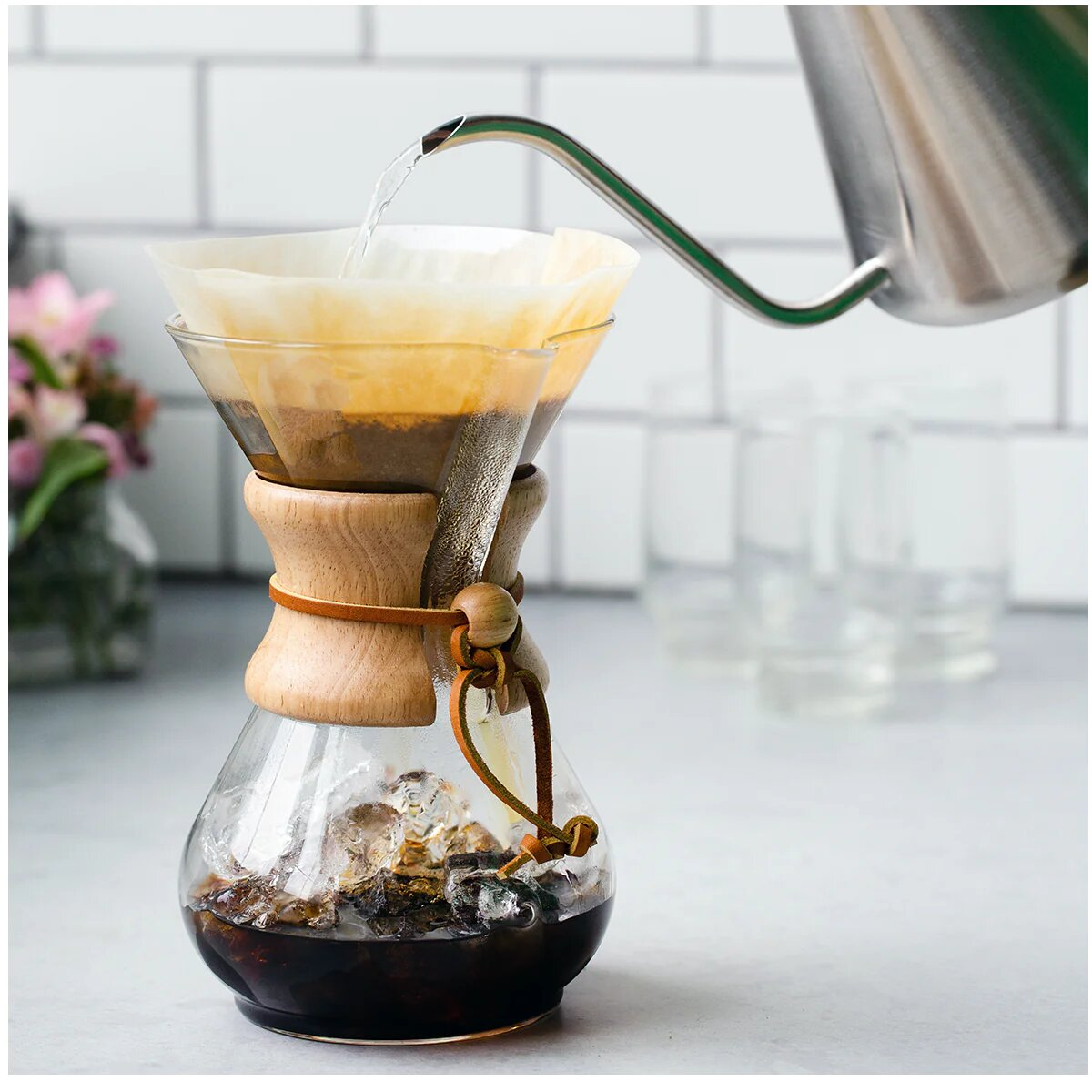 Chemex Coffee Paper Filter Pour Over Coffee Makers Redber Coffee