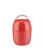 Alessi Food à Porter, Two-Compartment Lunch Box, Thermoplastic, Red I Redber Coffee