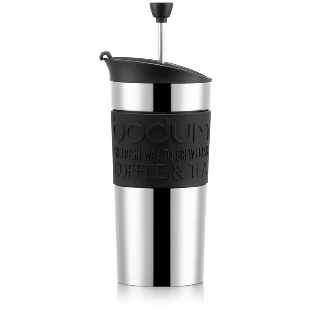 Bodum Stainless Steel Travel Press 0.35L - Black