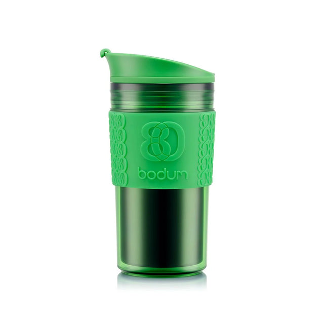 Bodum Travel Mug, Plastic, 0.35 , 12 oz - Green