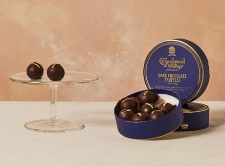 Charbonnel et Walker Dark Chocolate Truffles with Edible Gold Leaf 120g