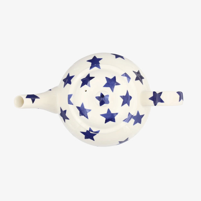 Emma Brigewater Blue Star 4 Mug Teapot  | Redber Coffee