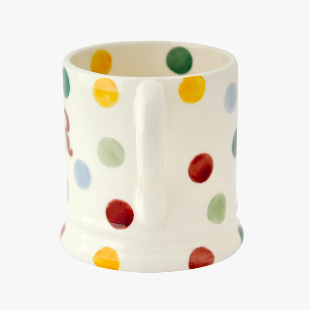 Emma Bridgewater Polka Dot Mr & Mrs Set of 2 1/2 Pint Mugs Boxed