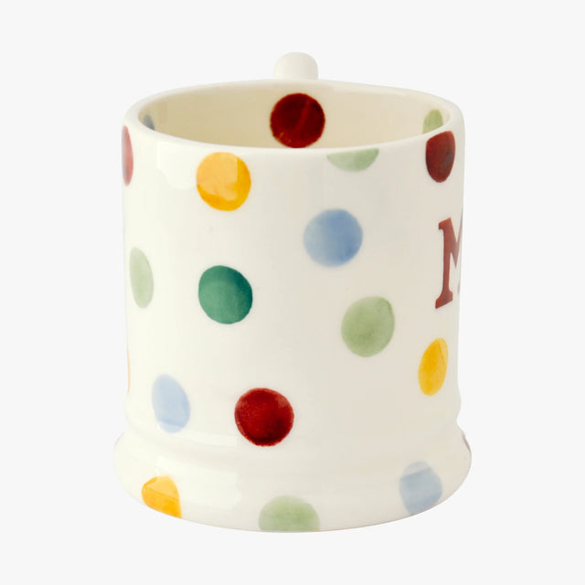 Emma Bridgewater Polka Dot Mr & Mrs Set of 2 1/2 Pint Mugs Boxed