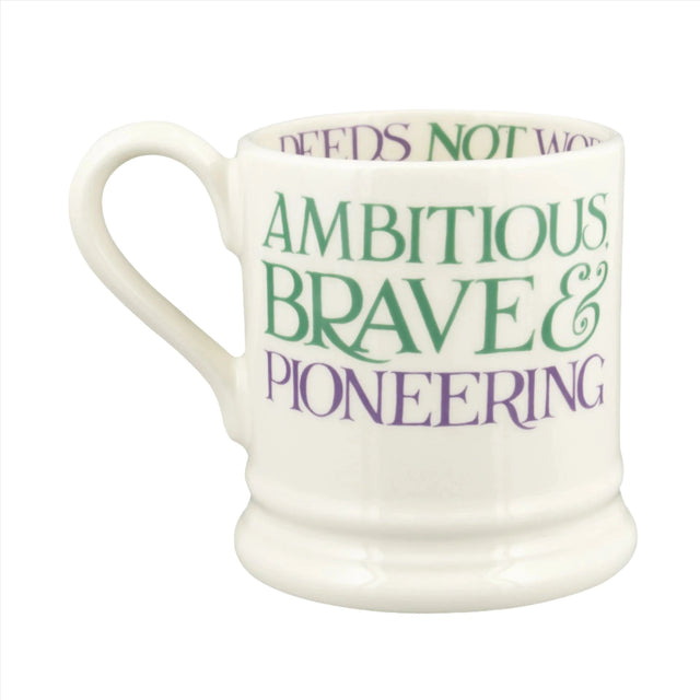 Emma Bridgewater Purple Toast Change Our World 1/2 Pint Mug | Redber Coffee