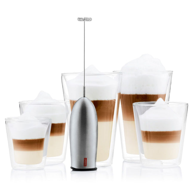 Bodum SCHIUMA Milk Frother Whisk - Stainless Steel