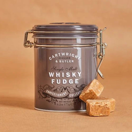 Cartwright & Butler Whiskey Fudge in Tin