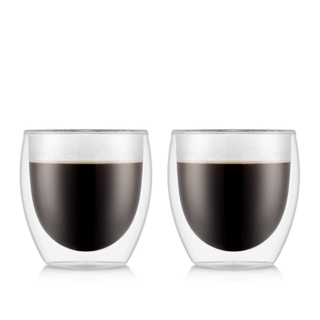 Bodum Pavina Double Wall Glasses 2pcs, 0.25L | Redber Coffee