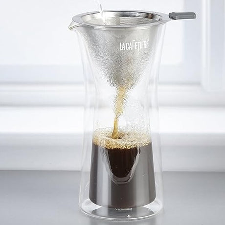 La Cafetiere Edited Premium Double Walled Glass Drip Filter | Redber Coffee