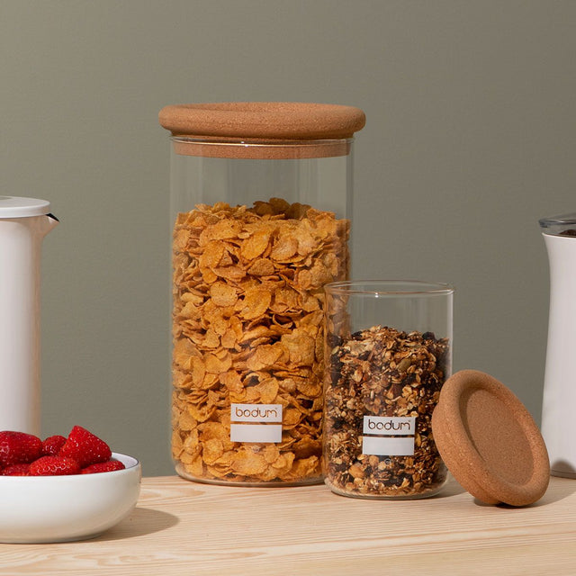 Bodum YOHKI Storage Jar 2.0 l, 68 oz - Cork