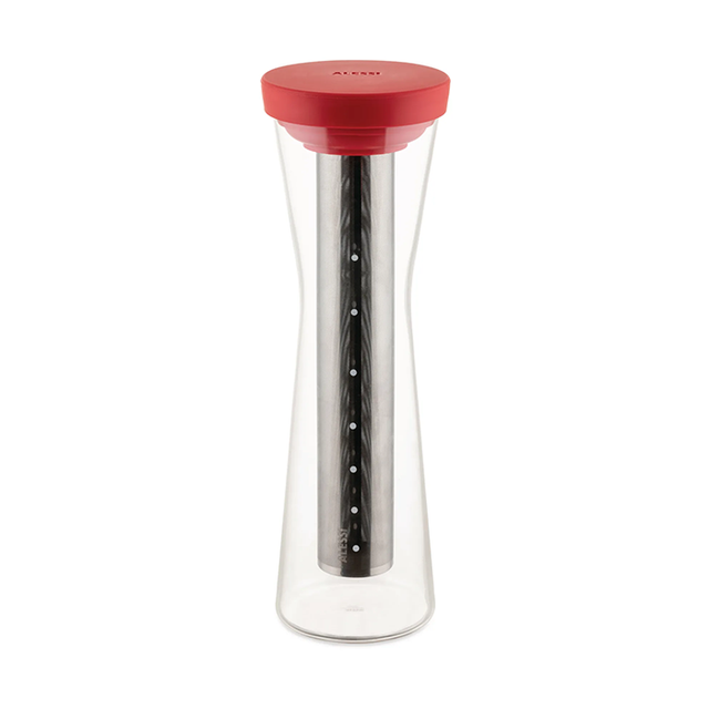 Alessi Mazagran Cold Brew Coffee Carafe - Red