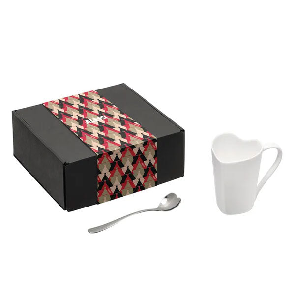 Alessi Tea Gift Box - Heart To Mug & Big Love Spoon