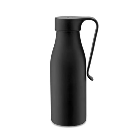 Alessi Away Thermo Insulated Water Bottle with Tea Infuser - Dark Grey | Redber Coffee