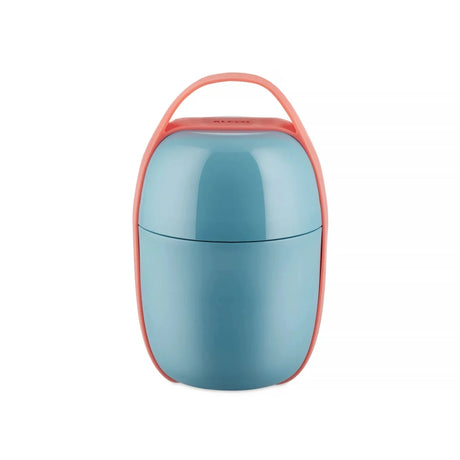 Alessi Food à Porter, Two-Compartment Lunch Box, Thermoplastic, Blue I Redber Coffee