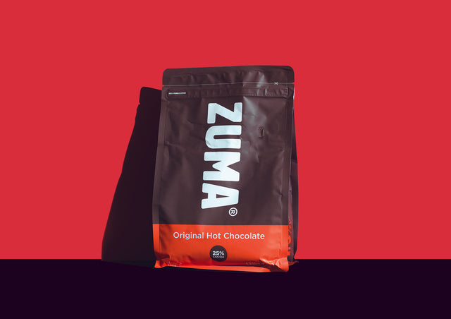 Zuma Original Hot Chocolate (25% Cocoa) Bags 1kg I Redber Coffee