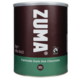 Zuma Fairtrade Dark Hot Chocolate (33% Cocoa) 2kg Tin I Redber Coffee