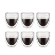 Bodum Pavina Outdoor Set of 6 Double Wall Tumblers, 0.25l, 8oz