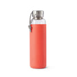 Black+Blum Glass Water Bottle 600ml - Coral