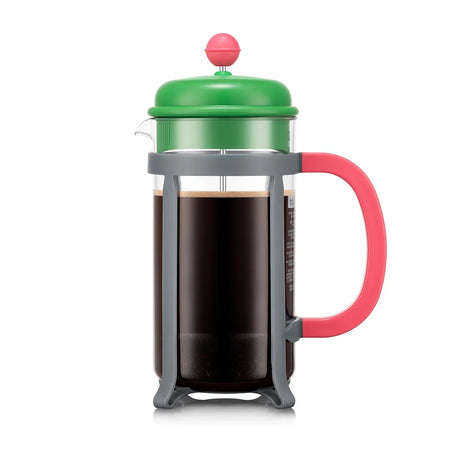 Bodum JAVA 8 Cup Cafetiere, 1 L, 34oz - Green Lid | Redber Coffee