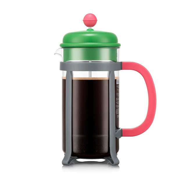 Bodum JAVA 8 Cup Cafetiere, 1 L, 34oz - Green Lid | Redber Coffee