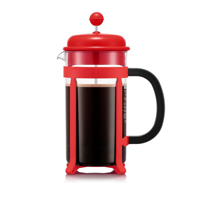 Bodum JAVA 8 cup, 1 L, 34oz Cafetiere - Red