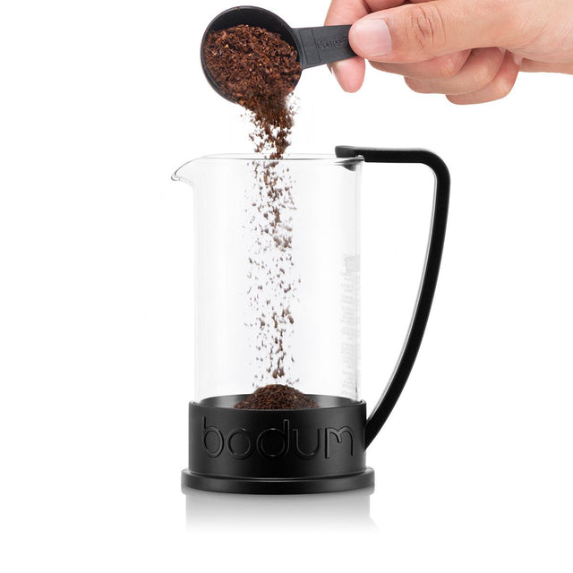 Bodum BRAZIL 3 cup Cafetiere 0.35 l, 12 oz - Black