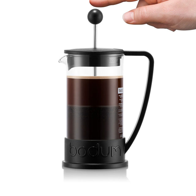 Bodum BRAZIL 3 cup Cafetiere 0.35 l, 12 oz - Black