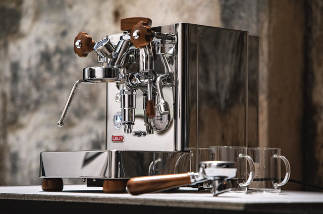 Lelit Bianca Dual Boiler Espresso Coffee Machine - Stainless Steel