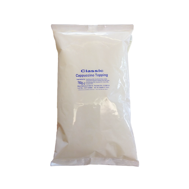 Classic Cappuccino Topping Powder 750g