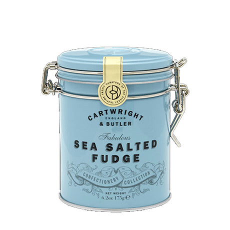 Cartwright & Butler Sea Salted Fudge in Tin