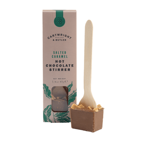 Cartwright & Butler Salted Caramel Hot Chocolate Stirrer | Redber Coffee