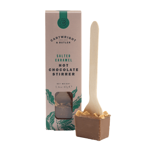 Cartwright & Butler Salted Caramel Hot Chocolate Stirrer | Redber Coffee