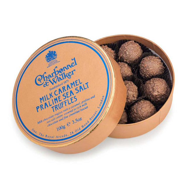 Charbonnel et Walker Milk Sea Salt Caramel Praline Truffles 100g