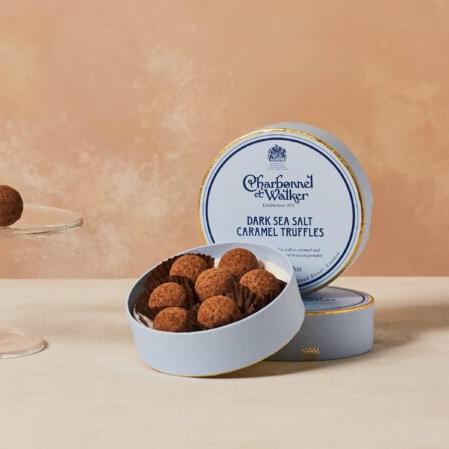 Charbonnel et Walker Dark Sea Salt Caramel Truffles 120g