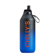 Chilly's Series 2 Stainless Steel 500ml Flip Bottle - Midnight, Redber Coffee