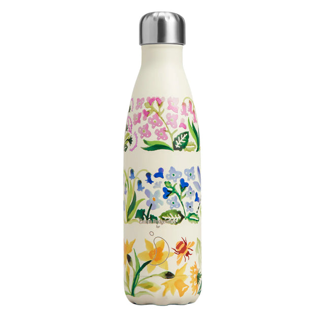 Chilly's Reusable Water Bottle 500ml - Emma Bridgewater Wildflower Walks