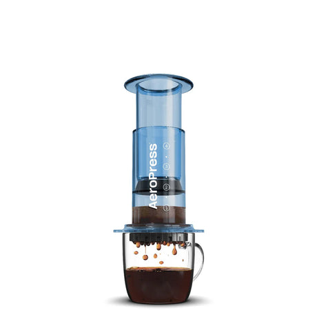 AeroPress Coffee Maker Clear Blue | Redber Coffee