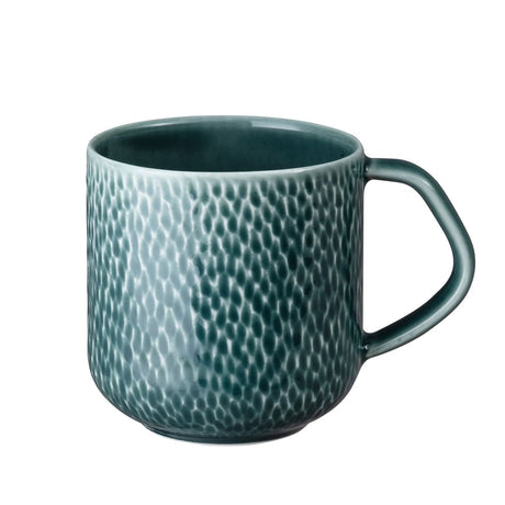 Denby Porcelain Carve Green Large Mug