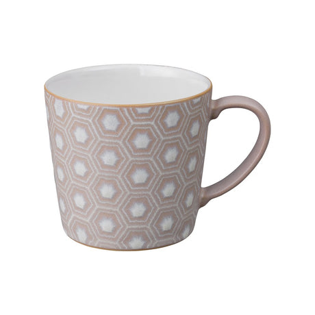 Denby Impression Pink Hexagon Large Mug