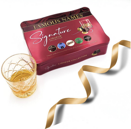 Elizabeth Shaw Famous Names The Signature Collection Tin 370g Liqueur gift