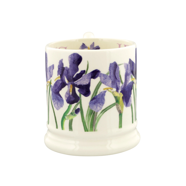 Emma Bridgewater Blue Iris Mug - 1/2 Pint