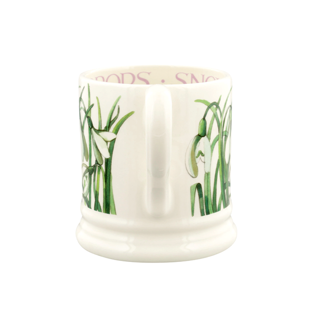 Emma Bridgewater Flowers Snowdrop Mug - 1/2 Pint