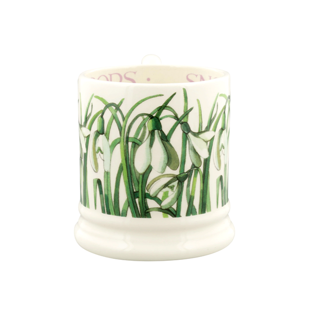 Emma Bridgewater Flowers Snowdrop Mug - 1/2 Pint