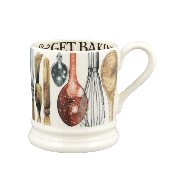 Emma Bridgewater Get Baking Mug - 1/2 Pint