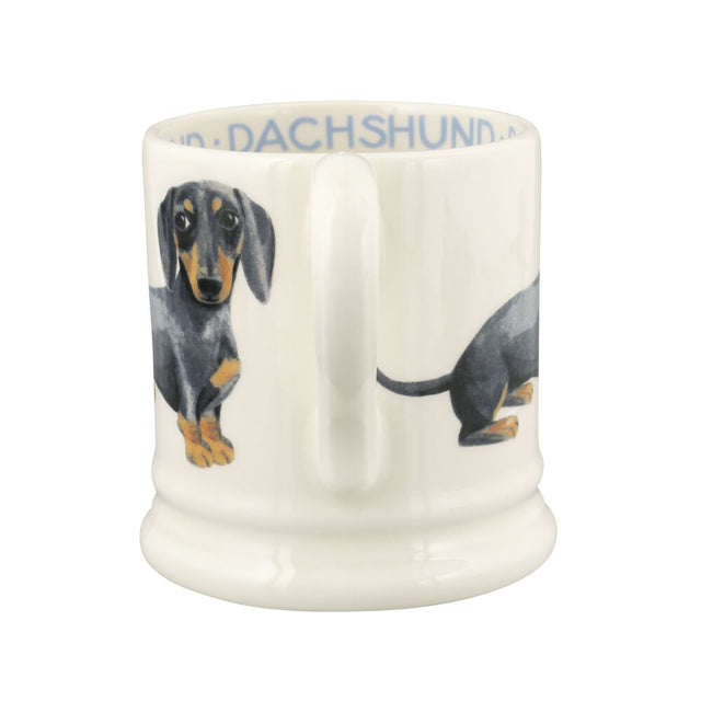 Emma Bridgewater Black & Tan Dachshund 1/2 Pint Mug