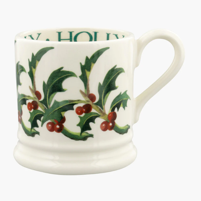 Emma Bridgewater Holly 1/2 Pint Mug