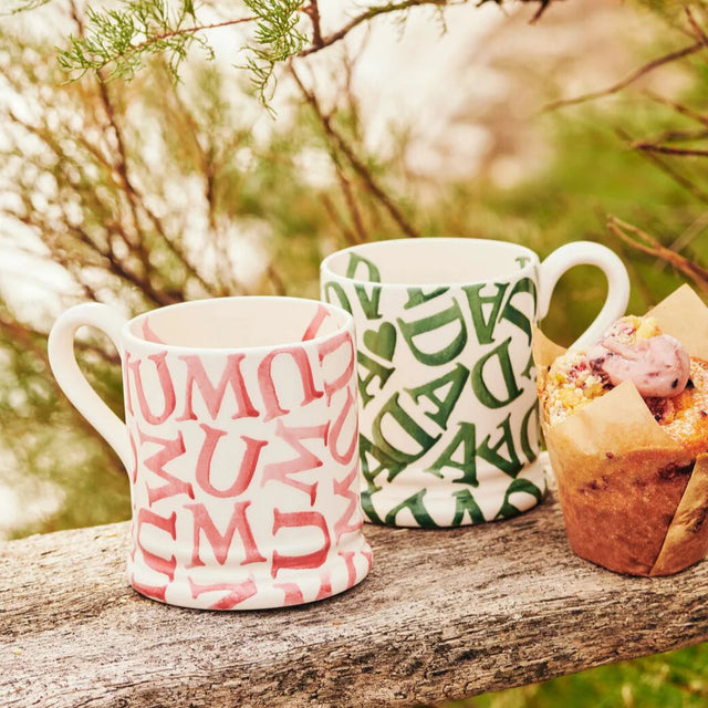 Emma Bridgewater M.U.M Pink 1/2 Pint Mug